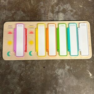 Lovevery Plan Ahead Week Wooden Board Only